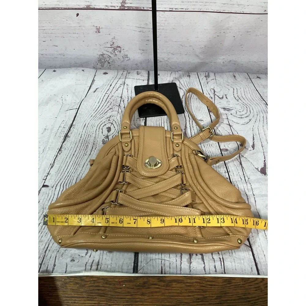 Follis Laced Julia Leather Bag‎ Convertible Backpack Purse InStyle Feature